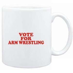    Mug White  VOTE FOR Arm Wrestling  Sports