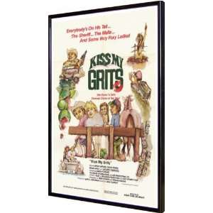  Kiss My Grits 11x17 Framed Poster