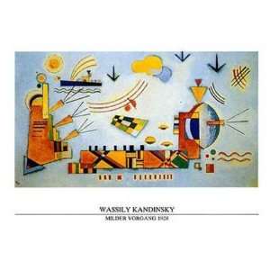  Milder Vorgang, c.1928 by Wassily Kandinsky 32x24