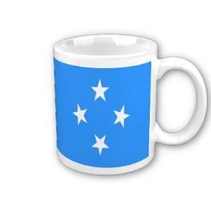  Micronesia Flag Coffee Cup 