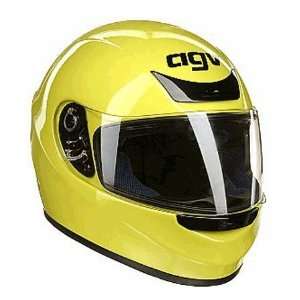    AGV Daystar Solid Full Face Helmet X Large  Yellow Automotive
