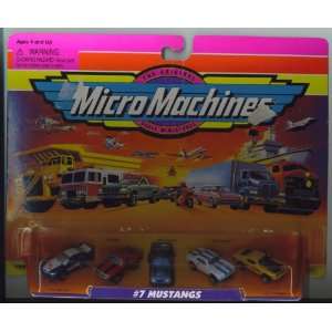  Micro Machines Mustangs Toys & Games