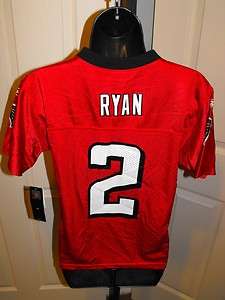 New Matt Ryan #2 Atlanta Falcons YOUTH XLARGE XL size 18 20 REEBOK 