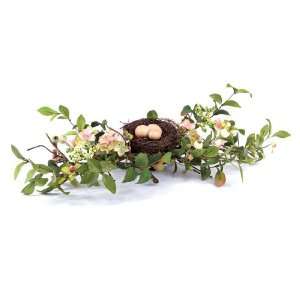   Silk Hydrangea Berry W/Nest Centerpieces 27