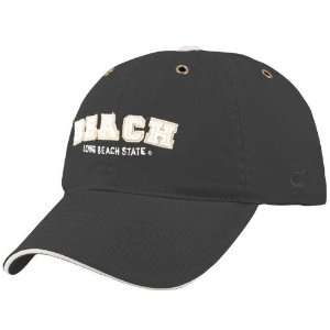 Long Beach State 49ers Black Campus Yard Adjustable Hat  
