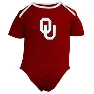  Oklahoma Sooners Crimson Infant Dream One Piece Jumper 