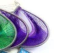 NEW MARYSOL colorful thread DUO peruvian dangle chandelier earrings 