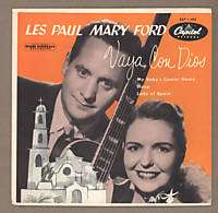 Les Paul and Mary Ford 1954 Capitol 45rpm EP Cover  