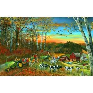  Hayride 550pc Jigsaw Puzzle by Ray Mertes Toys & Games
