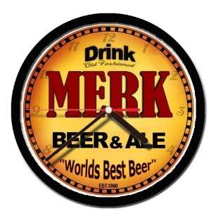  MERK beer and ale cerveza wall clock 