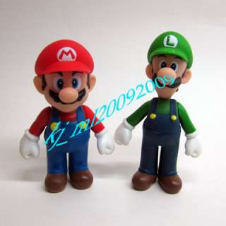 NEW Nintendo Super Mario Figure 12cm Luigi & 11cm Mario x 1pcs