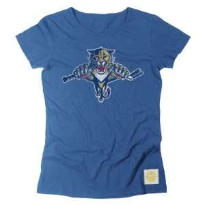  Florida Panthers Retro Sport Womens Bigger Better Logo T 