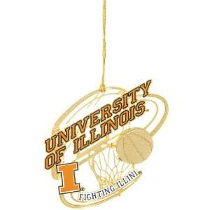  Baldwin University of Illinois Basketball 3 inch Sports 