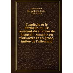   imitÃ©e de lallemand M. (Antoine Jean), 1752 1828 Dumaniant Books