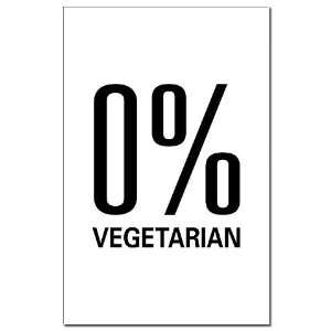  0 Vegetarian Hobbies Mini Poster Print by  Patio 