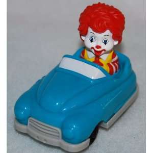  Mcdonalds Happy Meal 2006 Ronald McDonald Riding in a Blue 
