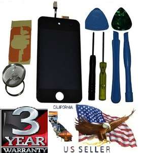 iPod Touch 4 4G LCD Screen Digitizer Glass Assembly + tool kit USA 