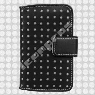 Leather Wallet Case Cover for iPod Touch 4 Gen 8GB 16GB  