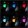 LED LCD Twink Changed Sense Color Flash Light Skin Case Cover For 