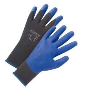  Nylon Gloves with Air Injected PVC Palm Medium (lot of 12 