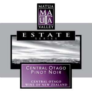  2008 Matua Valley Central Otago Pinot Noir 750ml Grocery 