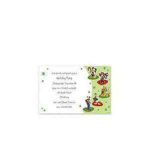    Mickey & Friends Holiday Invitations