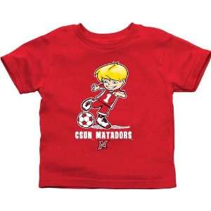  Cal State Northridge Matadors Toddler Boys Soccer T Shirt 