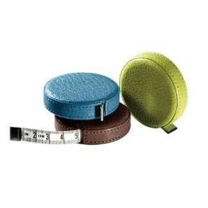  Graphic Image Leather Tape Masure in Bright Blue 