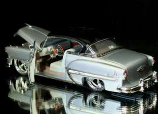 1953 Chevy Bel Air DUBCity OLD SKOOL 124 Scale Sillver  