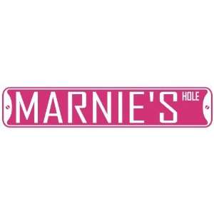   MARNIE HOLE  STREET SIGN