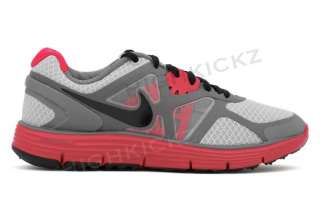Nike Lunarglide 3 454568 011 New Kids Youth GS Grey Pink Running 