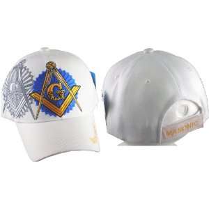  White Masonic Ball Cap(IPR) 
