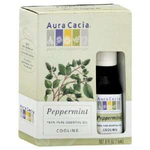  Boxed Essential Oil Peppermint 0.50 Ounces Beauty