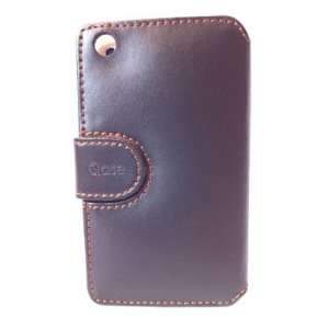  PRiNCE genuine leather case for iPhone 3GS 3G   BROWN 