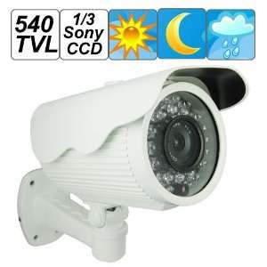  Sensor Bullet Weatherproof Color Video CCTV Security Camera, Long IR 