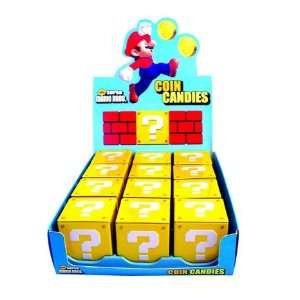   Super Mario Bros. Coin Candies Display Box 12 Count Toys & Games