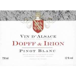  2010 Dopff Irion Pinot Blanc Alsace Tradition 750ml 