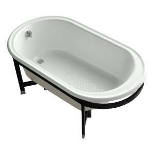 Kohler K 727 2A FF Iron Works Tellieur Bath with Almond Exterior and 