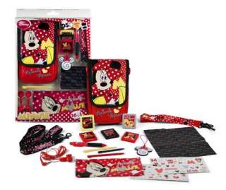 Official Disney Minnie Mouse 16 in 1 DSi 3DS DSi XL Accessory Kit 