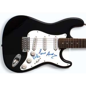  Erasure Autographed Signed Guitar 