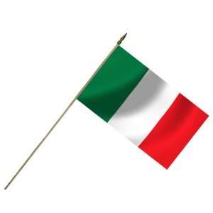  Italy Flag 12X18 Inch Mounted E Poly Patio, Lawn & Garden