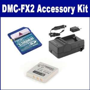  Panasonic Lumix DMC FX2 Digital Camera Accessory Kit 