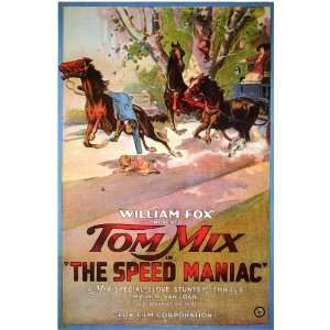  The Speed Maniac Movie Poster (11 x 17 Inches   28cm x 