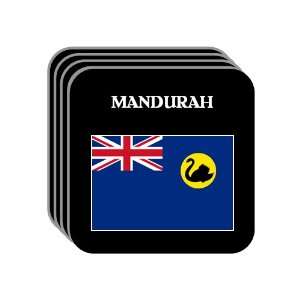  Western Australia   MANDURAH Set of 4 Mini Mousepad 