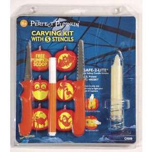  Jack o lantern Carving Kit (24/case) Toys & Games