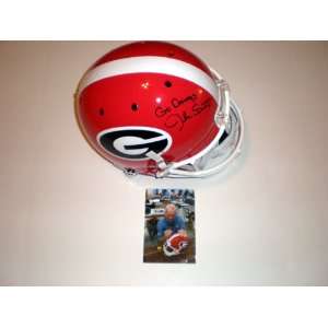 Jake Scott Signed Georgia Helmet   Autographed NFL Helmets