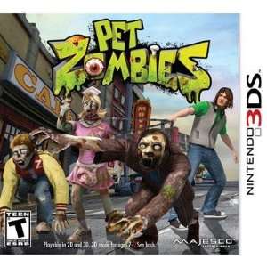  Majesco Pet Zombies in 3D 3DS 