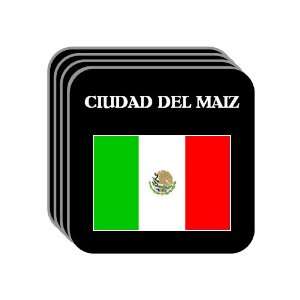  Mexico   CIUDAD DEL MAIZ Set of 4 Mini Mousepad Coasters 