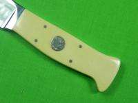  Custom Hand Made M.H. MARTIN Hunting Knife w/ Jim Layton Sheath  