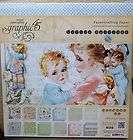 Graphic 45 Little Darlings 12 x 12 Scrapbook Paper Pad 24 Sheets, 12 
